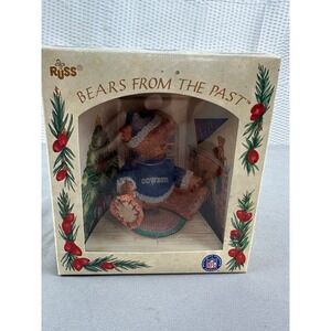 Russ Bears‎ From The Past NFL Dallas Cowboys Christmas ornament 1994